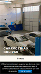 Mobile Screenshot of carroceriasbolivar.com